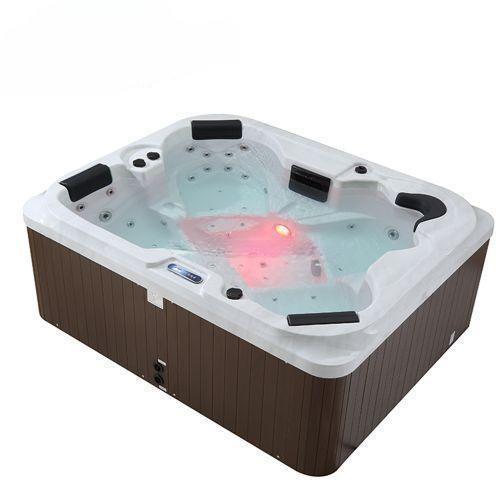 Calgary Sauna Sales Hot Sale Freestanding 6 Person Hottub Spa Factory