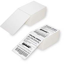 Fanfold 4×6 Thermal shipping label