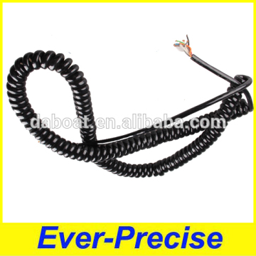 ROHS Custom 18AWG 8mm OD Spiral Cable for Truck