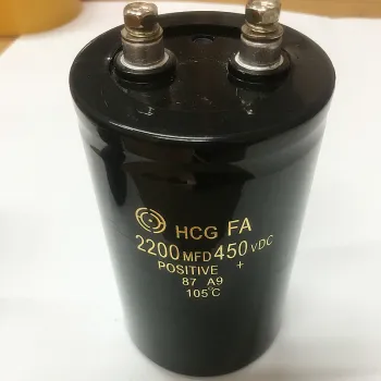 450V 2200uF 50x120mm Electrolytic Capacitor Price