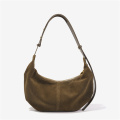 Matte Cowhide Retro Dumpling Bag Chic Niche Choice