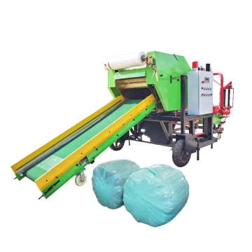 Wholesale 70Cm Hay Round Baler Silage Fodder Baling Wrapping Machine