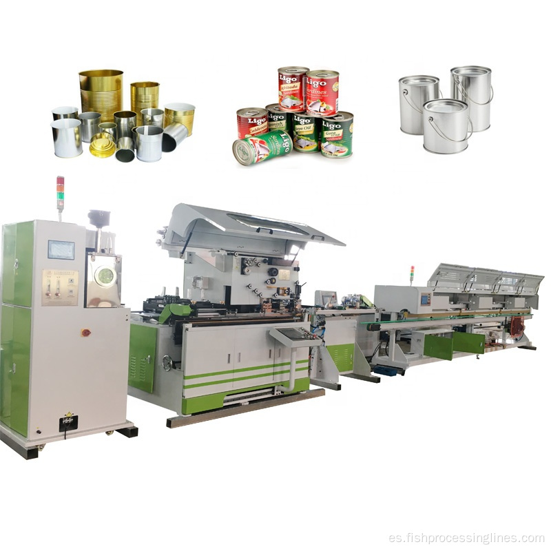 Tinplate Can Production Line Tin Can Machine Machine