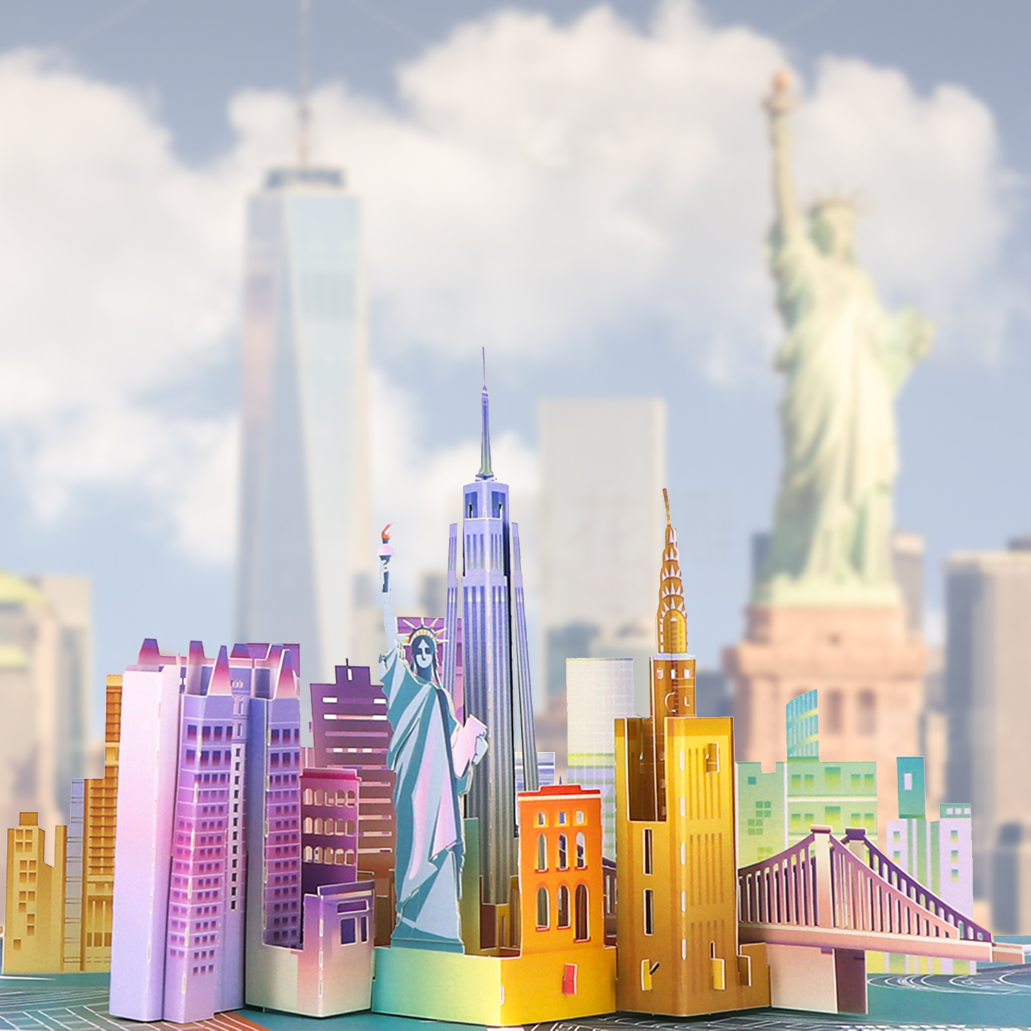 3D New York Pop Up Card5