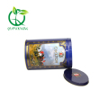 Oval Tin permen kontainer grosir