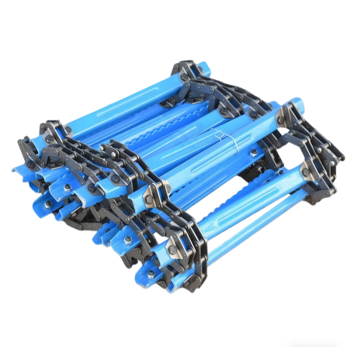Catena di trasporto agricola con catena a cardine in acciaio per macchina spandiconcime granulare