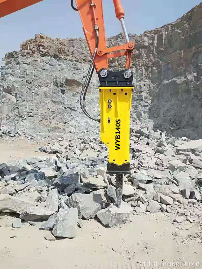 مربع نوع Breaker Jack Hammer Excavator مرفق