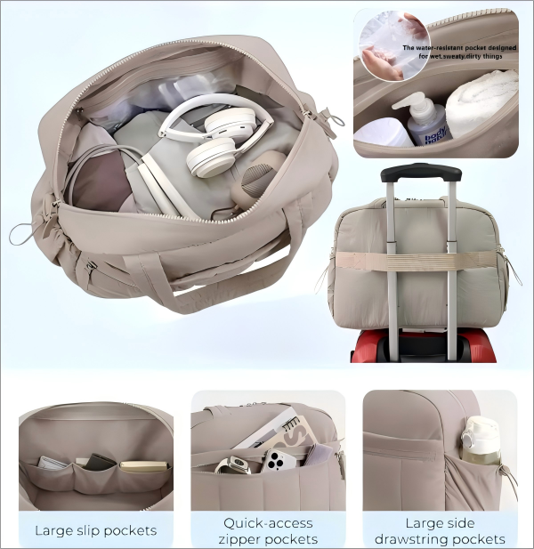 Customized Polyester Storage Bag for Gym and Travel