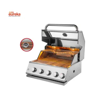 4 Burners Folding Bbq Portable Gas Barbecue Grill Outdoor