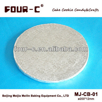 Foil covered cake board,cake drum,newest baking tools