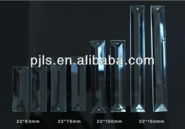transparent crystal bead bar for lamp or curtain optical icicles