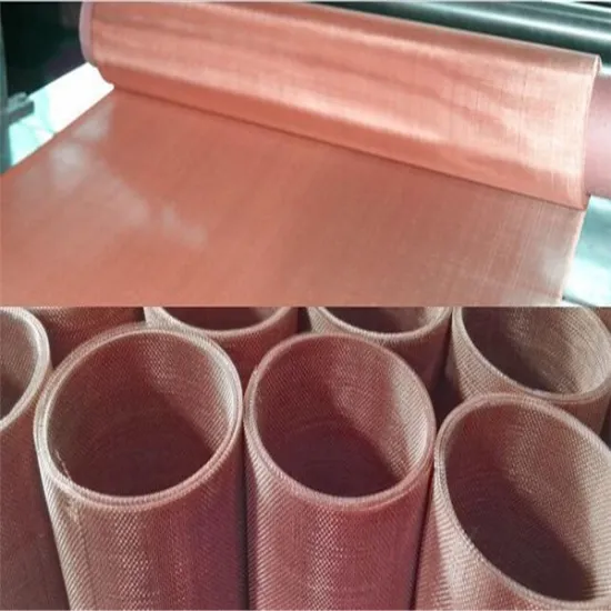 Anping factory high quality roll copper mesh