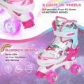 3 renkli çocuk roller paten ayakkabıları ücretsiz aksesuarlar