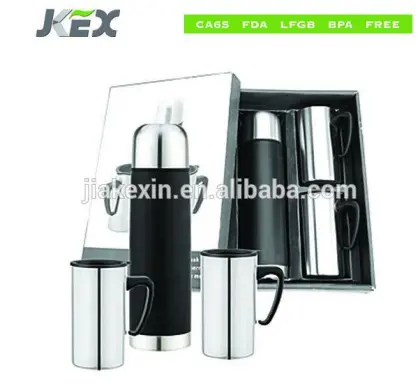 latest style contigo thermos flask with color coating sets