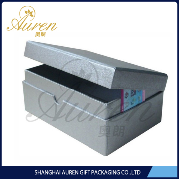 2014 new fashion art paper coated rigid boxes for shoe pack China wholesale