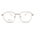 Circular Rose Gold Glass Frames