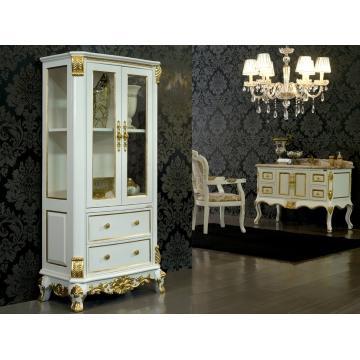 Classic White Wooden bathroom  Side Cabinet