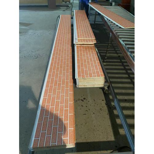 Classic Red Brick Texture Exterior PU Insulated Panels