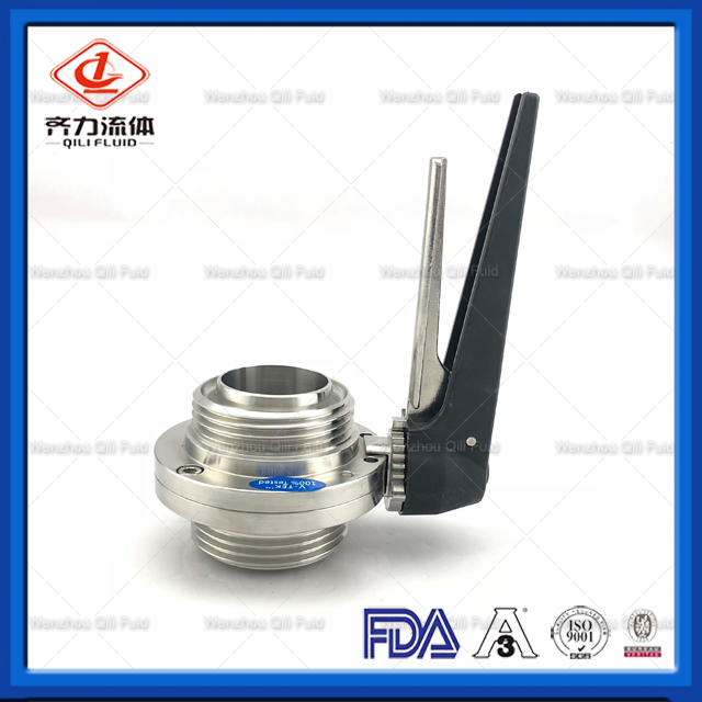 Sanitary Stainless Steel Butterfly Valve 49