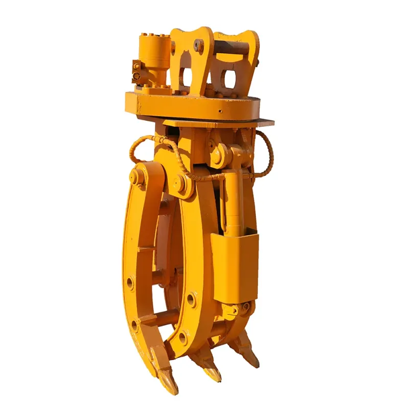 Heavy-Duty Steel Grapple for Industrial Waste Management