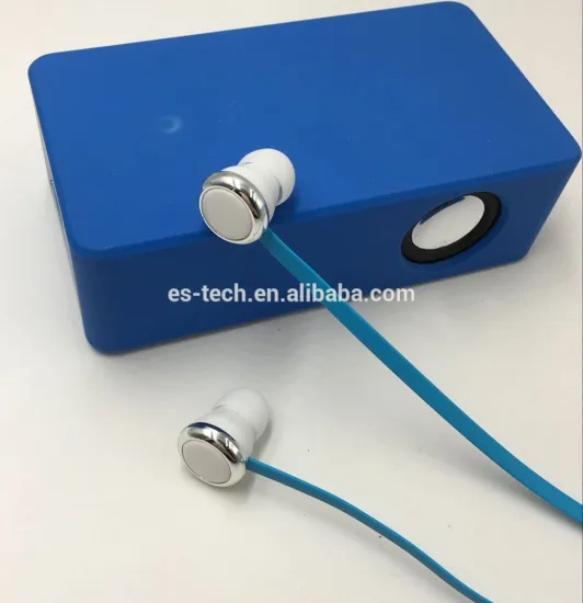 2017 Flat cable stereo in ear earbuds
