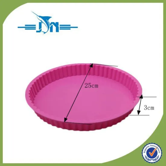 Multifunctional bowl shaped silicone cake mould