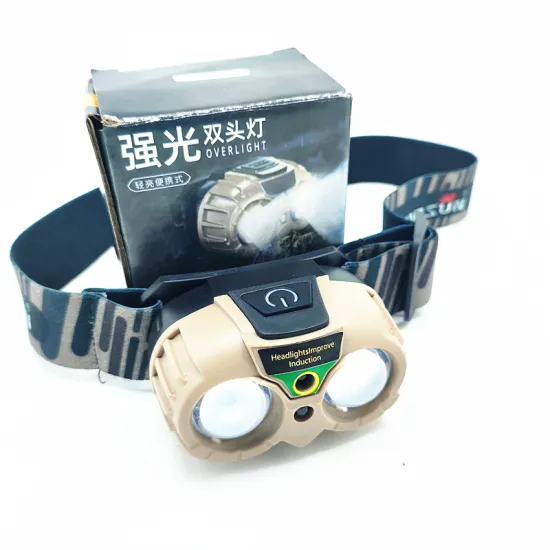  rechargeable led headlamp for hiking and climbing 