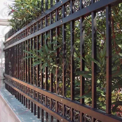 Black Metal and Iron Fence Panels: Wrought Iron Fencing Solutions