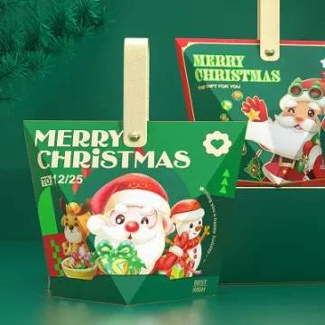 Customized candy paper bags for Christmas