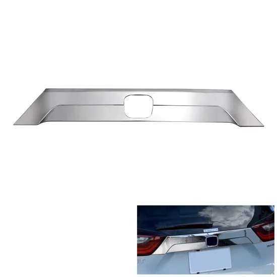 OEM ODM Car Rear Exterior Accessories License Plate Trim for Honda Fit GR1-8 2020