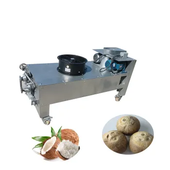 Industrial Coconut Processing Machinery: Fiber Remover, Hair Remover, Crusher, and Slicer