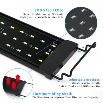 ผักสเปกตรัมเต็มรูปแบบ LED เติบโตแสง 8