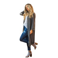 Women's 3/4 Sleeve Lace Trim Cardigan Coverup