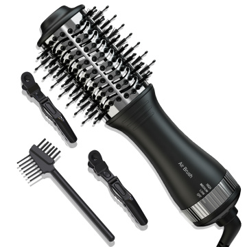 New Salon One Step Blow Dryer - Volumizing Hair Dryer Comb for Straightening and Curling
