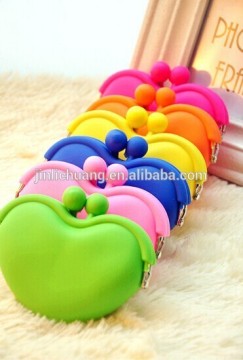 Food grade hot selling silicone purse/ silicone coin purse/ silicone pouch