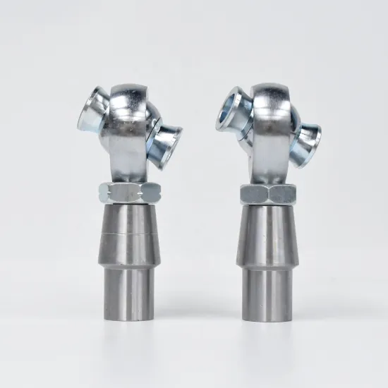 SYZ 1/2 Inch Male Rod End Bearing Set - 2 Packs LH/RH Thread Heim Joints with Jam Nut