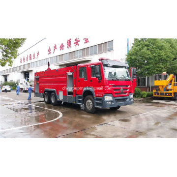 Camion de lutte contre l&#39;incendie en mousse 16 tonnes Howo