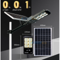 100W power solar street lights with plastic cover