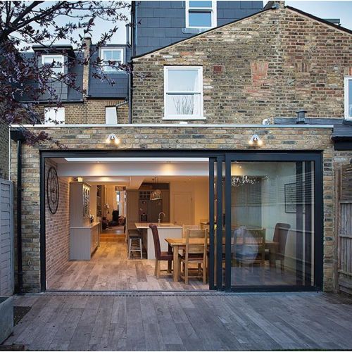 Aluminium glass patio exterior garden sliding doors