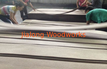 0.5 Mm Sliced Cut Black Walnut Wood Veneer For Furniture