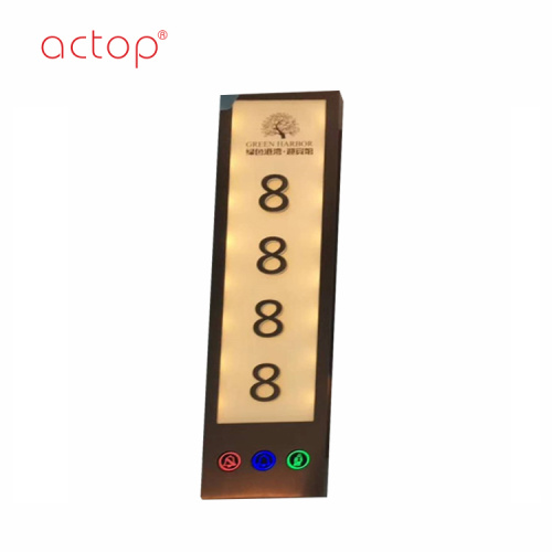 Hotel Electronic Number Doorplate