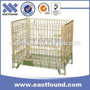 Foldable and Stackable Mesh Container