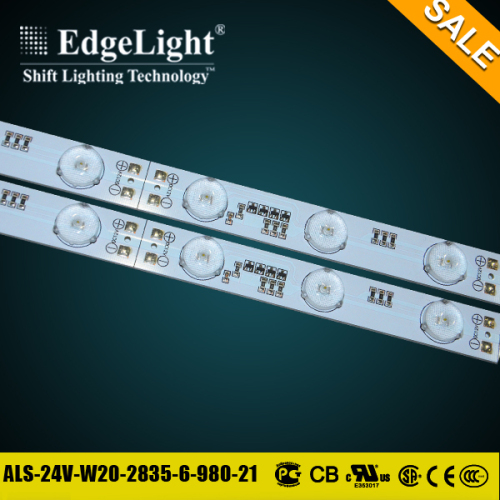 Edgelight Quality Assured Top-Grade aluminum rigid led lattice backlight for sale