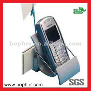 custom silicon case with earphone holder for promotion
