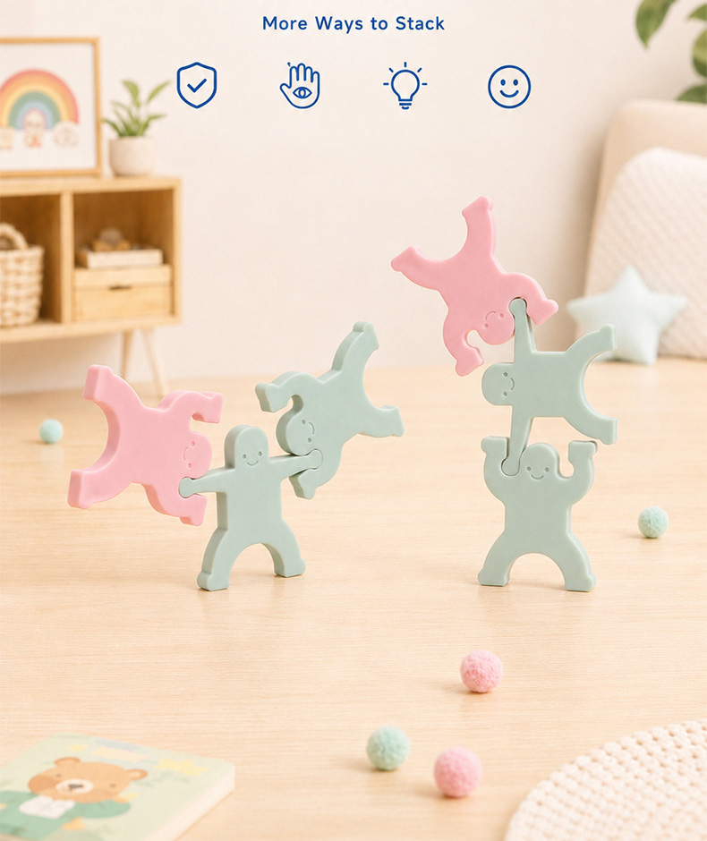 silicone stacking toy MFZ-G028