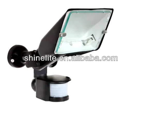 wall mounted floodlight with sensor