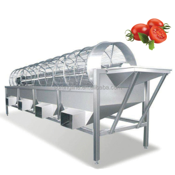 China Made 304 Stainless Steel Drum Type Fruit Grader - Orange Grading Machine