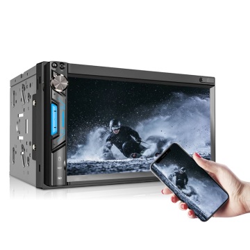2 DIN 7 Inch MP5 Universal Mirror Link BT IPS Touch Screen Car Radio Player