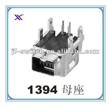 female usb connector 1394