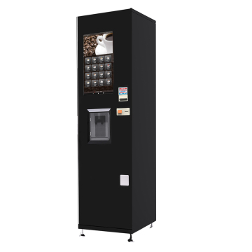 Fully Automatic Hot Beverage Bean to Cup Vending Machine with 21.5 Inch LCD Touch Screen